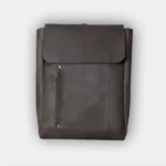 класичний шкіряний рюкзак, класичний рюкзак з натуральної шкіри крейзі хорс, класичний офісний рюкзак лоя ноутбука