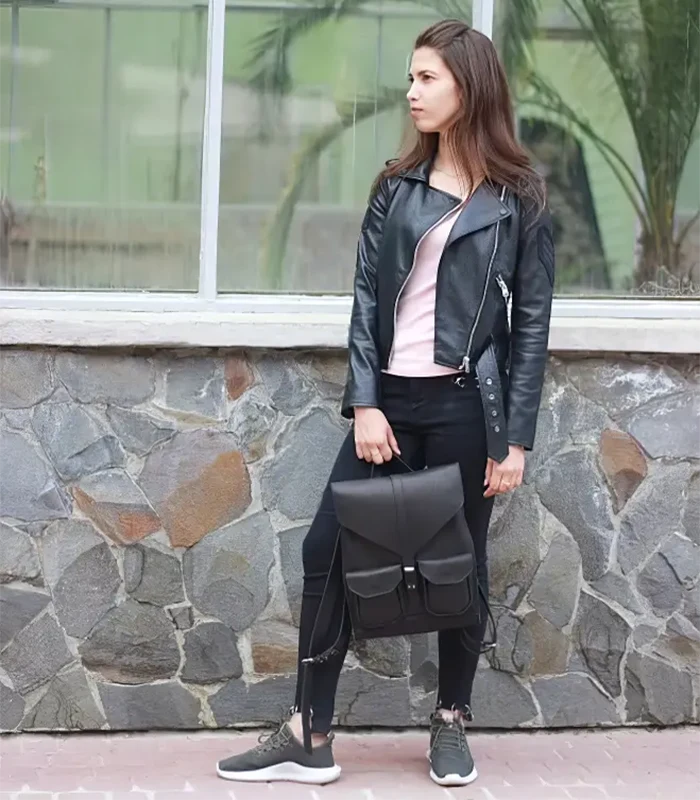 Стильний шкіряний рюкзак від якісного виробника з натуральної вінтажної шкіри для студентів та сучасних людей ідеальний вибір на кожен день