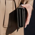 Універсальний гаманець зі шкіри crazy horce з відділеннями великого розміру для захисту документів, грошей та надійного зберігання монет